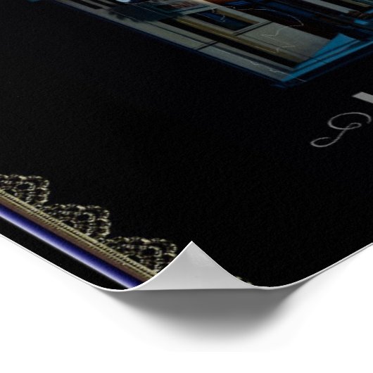 Poster Hollywood Blvd. Poster (Ecke)