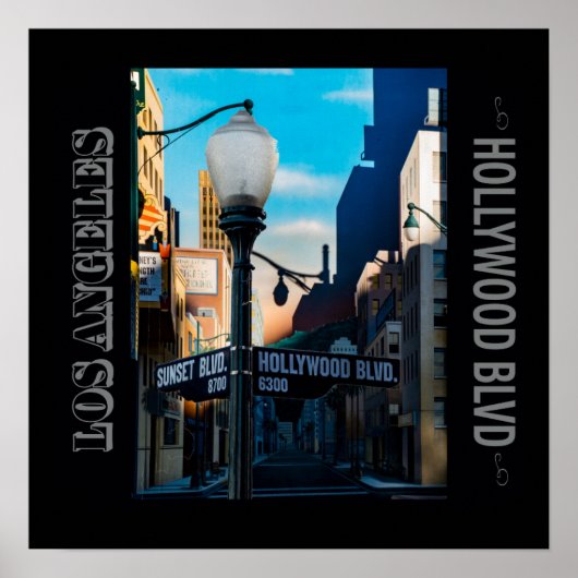 Poster Hollywood Blvd. Poster (Vorne)
