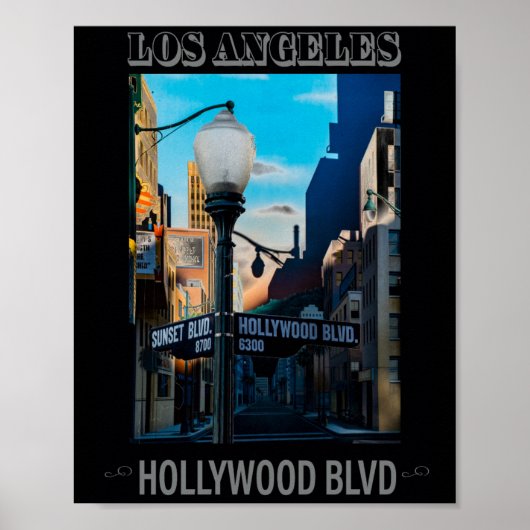 Poster Hollywood Blvd. Poster (Vorne)