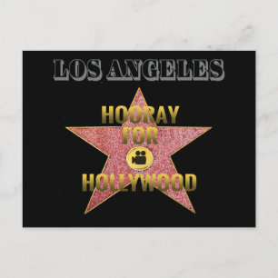 Poster Hollywood Blvd. Postkarte