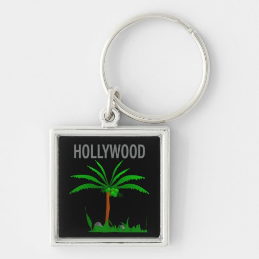 Poster Hollywood Blvd. Schlüsselanhänger (Vorne)