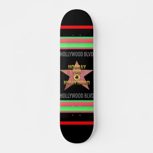 Poster Hollywood Blvd. Skateboard (Vorne)