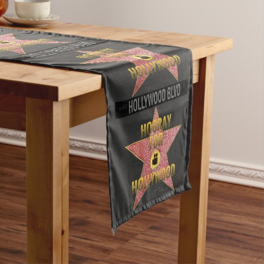 Poster Hollywood Blvd. Tischläufer (Beispiel)