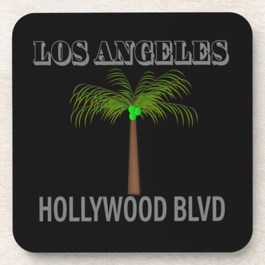 Poster Hollywood Blvd. Untersetzer (Vorderseite)