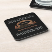 Poster Hollywood Blvd. Untersetzer (Linke Seite)