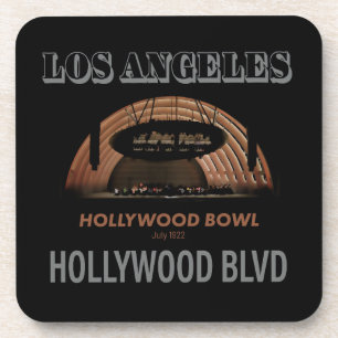 Poster Hollywood Blvd. Untersetzer