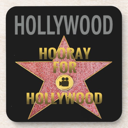 Poster Hollywood Blvd. Untersetzer (Vorderseite)