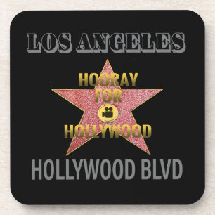 Poster Hollywood Blvd. Untersetzer