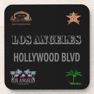 Poster Hollywood Blvd. Untersetzer