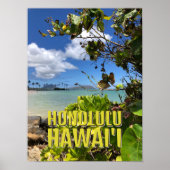 Poster - Honolulu Hawaii (Vorne)