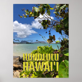 Poster - Honolulu Hawaii