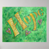 Poster "Hope" für Inspiration (Vorne)