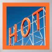 Poster "Hot" (Vorne)