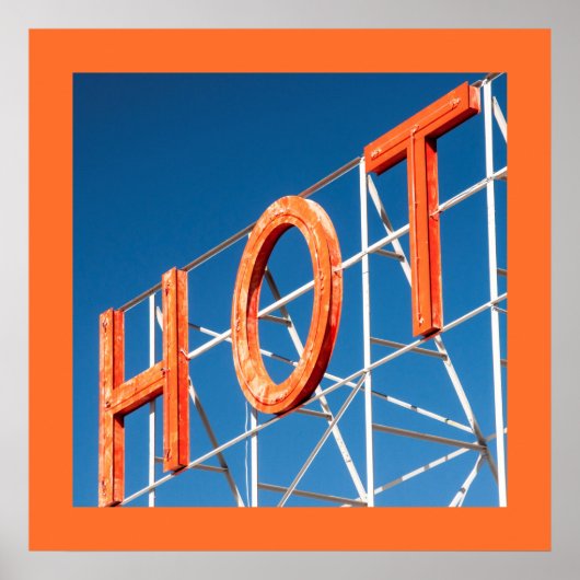 Poster "Hot" (Vorne)