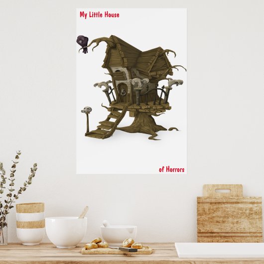 Poster House of Horrors (Küche)