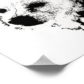 Poster - Hund mit Kerchef (Ecke)