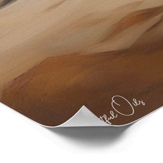 Poster | Hyena | Art (Ecke)