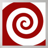 Poster, Hypno Spiral, Ändern Sie die Größe, fügen Poster (Vorne)