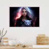 Poster Hypnotic Gaze (Küche)