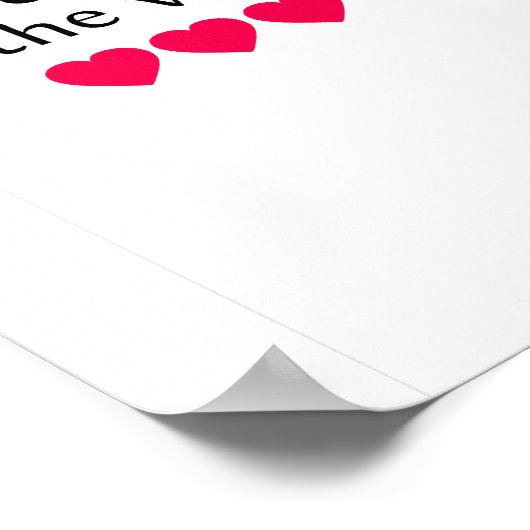 Poster "I am Lovely" (Ecke)