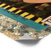 POSTER-I FRAGT SICH IMMER, WARUM VÖGEL IN DER GLEI POSTER (Ecke)