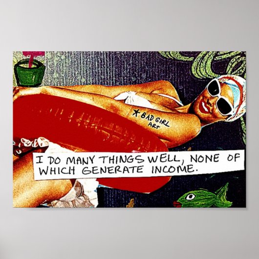 POSTER-I MACHT VIELE DINGE GUT POSTER (Vorne)