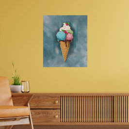 Poster Ice Creme