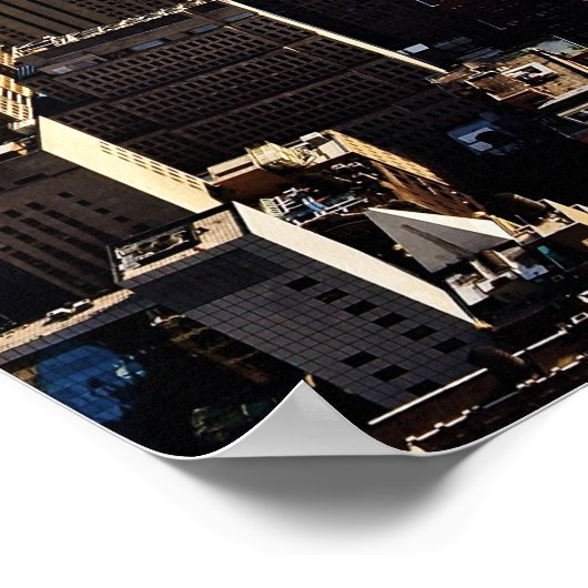 Poster "Ich wäre lieber in New York" (Ecke)