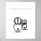 Poster | Ich Wollte einfach, an deiner Seite zu se (Vorne)