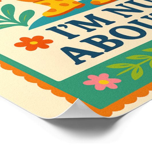 Poster I'm nuts about you Ardilla (Ecke)