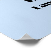 Poster im Retro-Stil der 20er Jahre in London (Ecke)