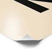 Poster im Stil des Mid Century Modern Martini (Ecke)