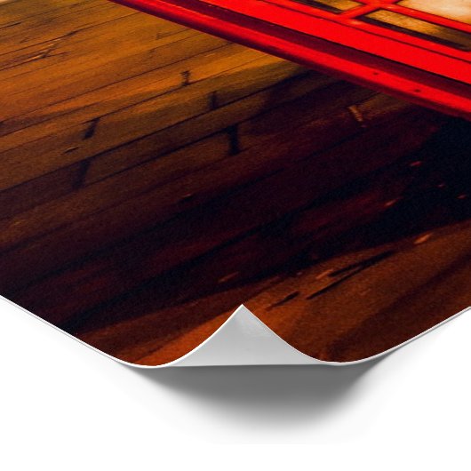 Poster im Stil des Stadtlebens (Ecke)