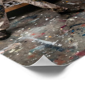Poster 'Im Weg' (Ecke)