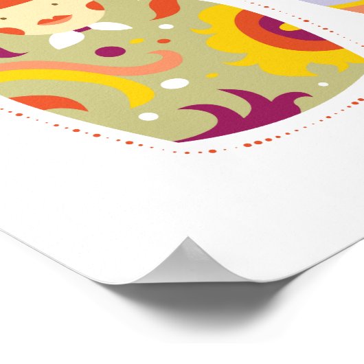 Poster in russischen Dollars (Ecke)