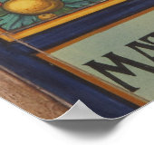 Poster - Italienische Madonna (Ecke)