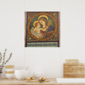 Poster - Italienische Madonna (Küche)