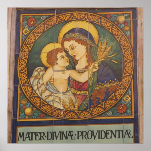 Poster - Italienische Madonna (Vorne)