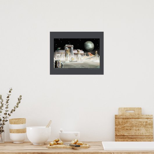 Poster "It's a Lovely Day Tomorrow" (20x16") (Küche)