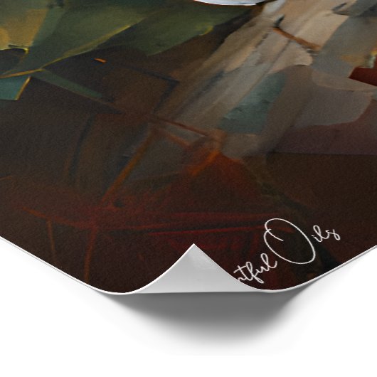 Poster | Jaguar | Art (Ecke)