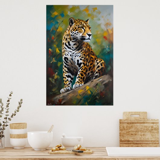 Poster | Jaguar | Art (Küche)