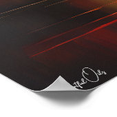 Poster | Japanische Kultur | Ölmalerei (Ecke)