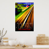Poster "Japanische Staatsbahn" (Küche)