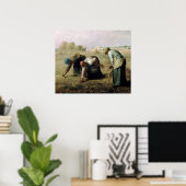 Poster Jean-François Millet - Gleaners 18 (Heimbüro)