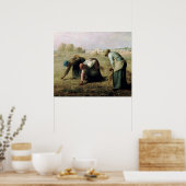 Poster Jean-François Millet - Gleaners 18 (Küche)