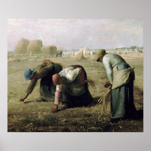 Poster Jean-François Millet - Gleaners 18 (Vorne)
