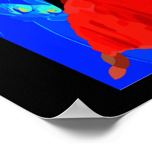 Poster-Jean Michel Tango Poster (Ecke)