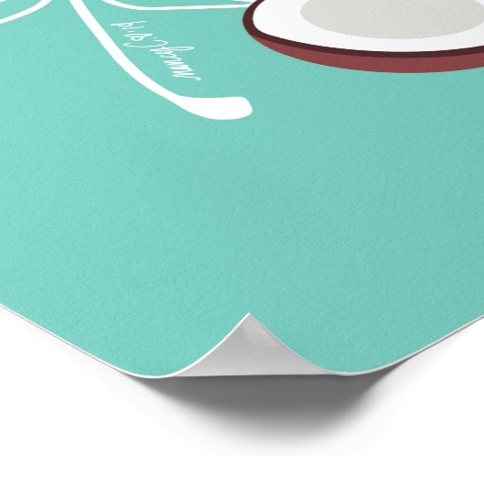 Poster Jeannes Coco (Ecke)