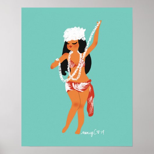 Poster Jeannes Tiare (Vorne)