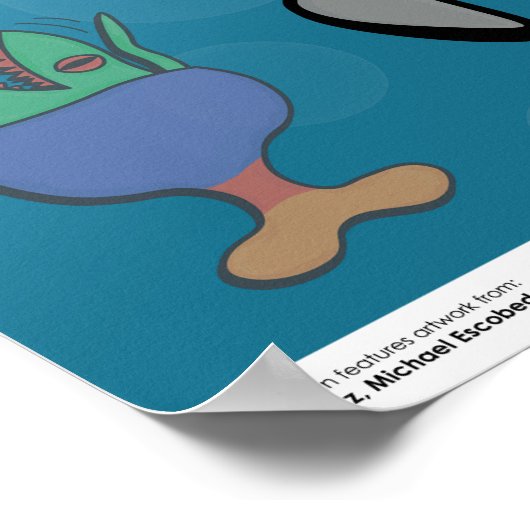 Poster - Jeder Will Pea Soup - Buellton.Art (Ecke)